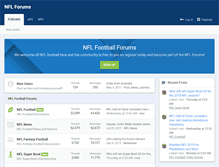 Tablet Screenshot of nfltalk.com